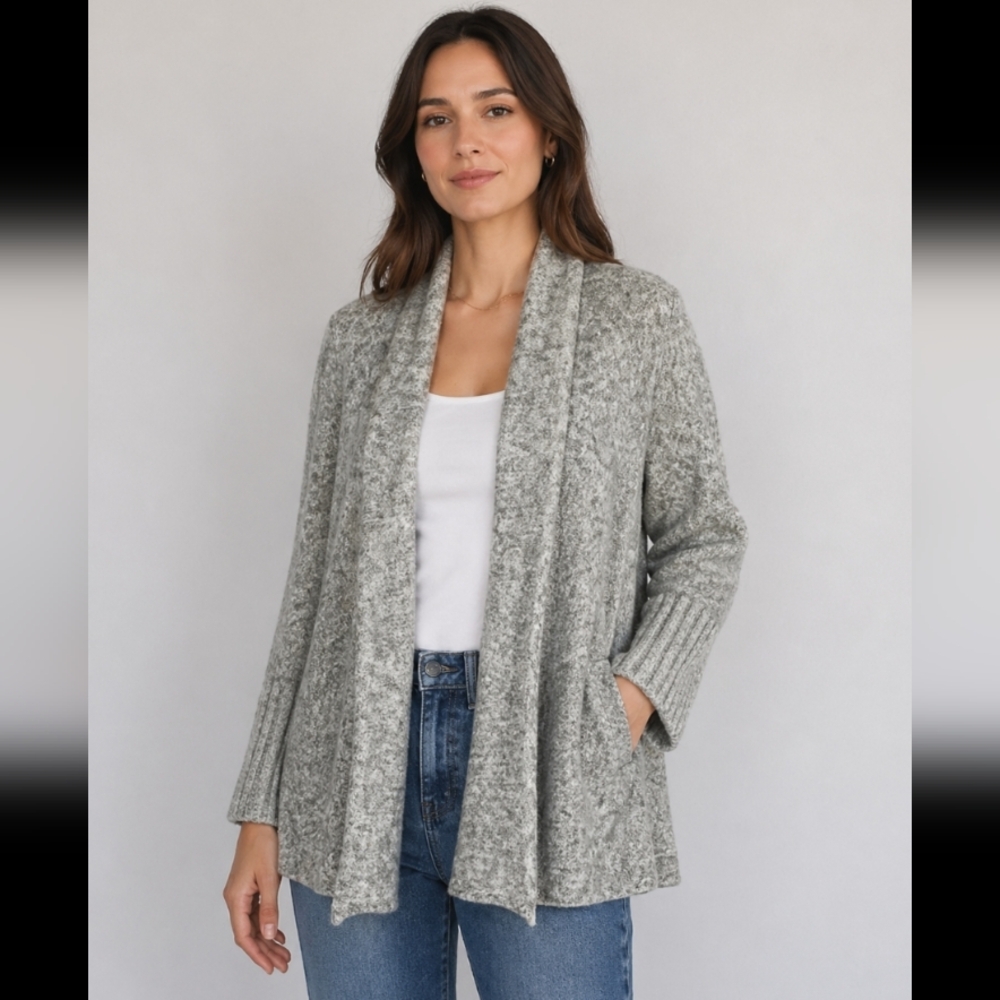 Angel of the North open front cardigan sweater LP